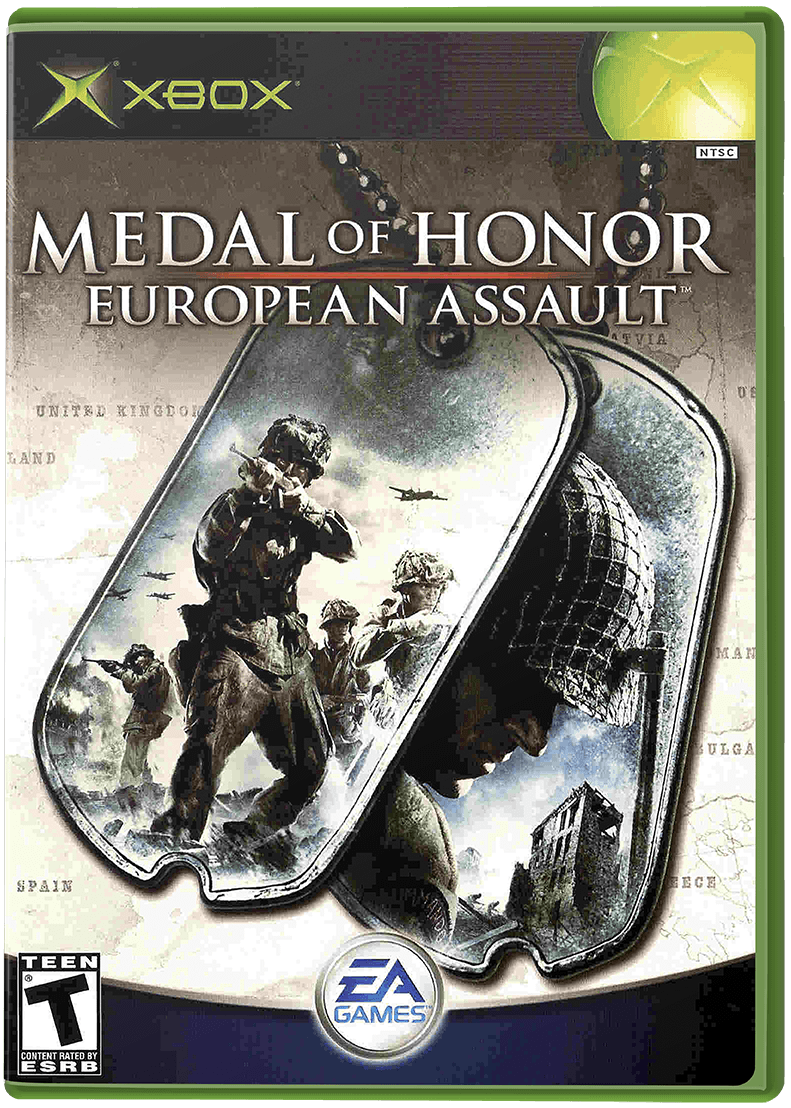 Medal of Honor European Assault box art for Xbox